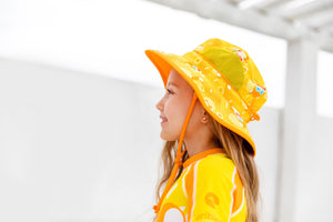 Baby SUN-Proof Hat -Yellow