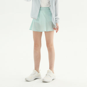 Girls Fake Two Piece Skirts